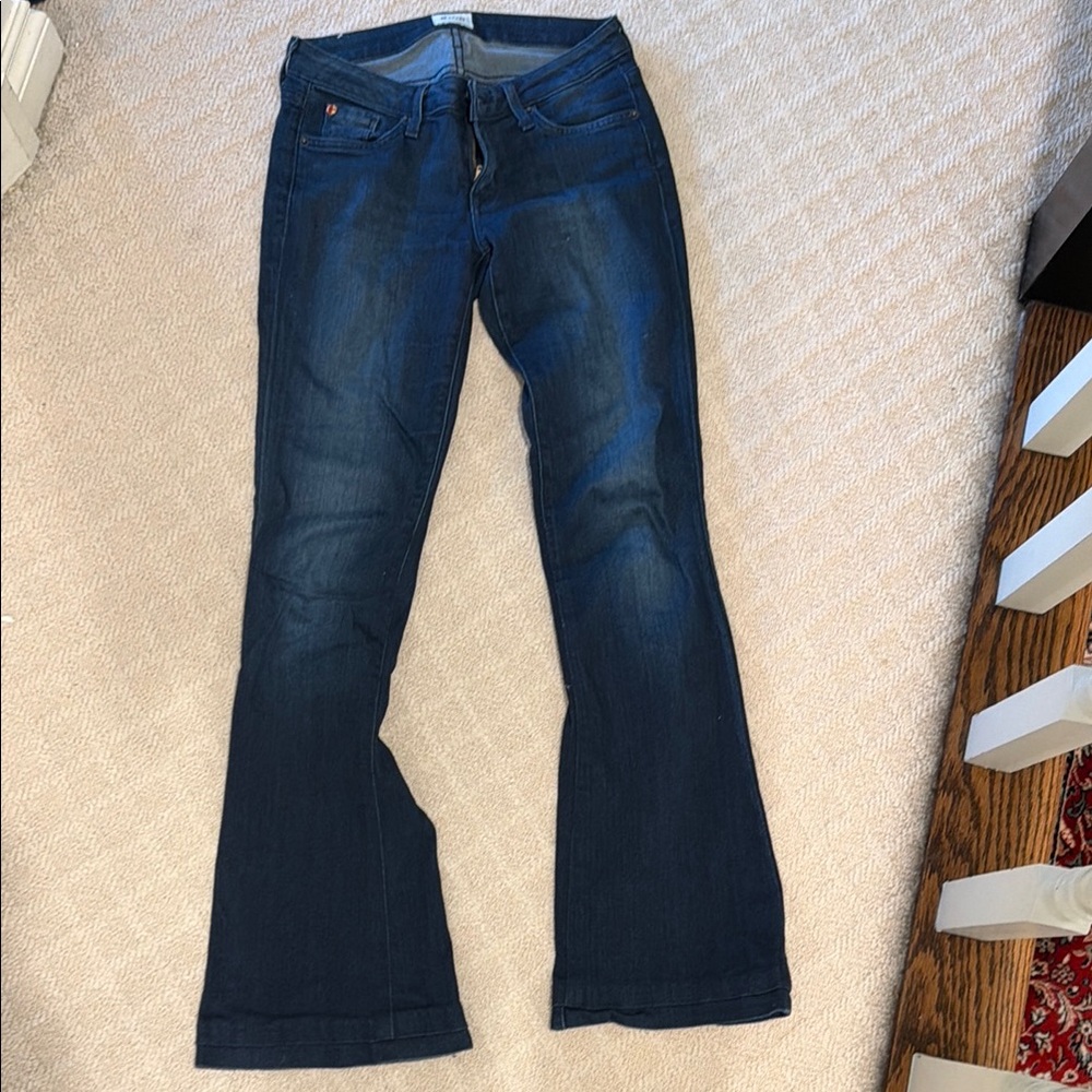 Hudson Jeans Dark Blue Flare Women's Jeans